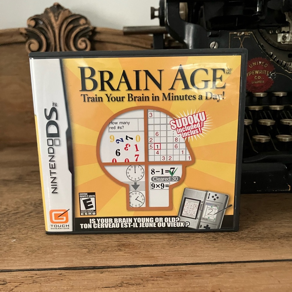 Brain Age: Train Your Brain in Minutes a Day! - Nintendo DS case only